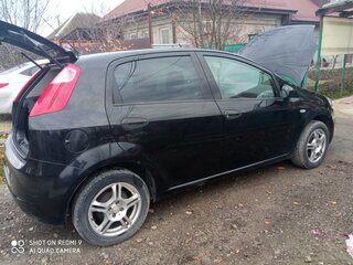 2007 Fiat Punto III Grande Punto, чёрный, 350000 рублей, вид 2