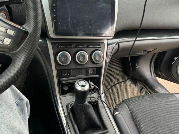 2008 Mazda 6 II (GH), чёрный, 850000 рублей - вид 10