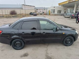 2012 Lada (ВАЗ) Granta I, чёрный, 515000 рублей, вид 2