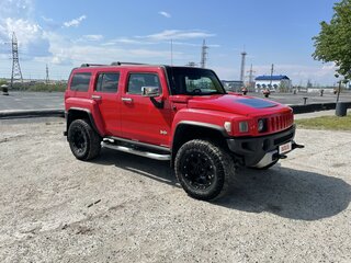 2009 Hummer H3, красный, 2500000 рублей, вид 5