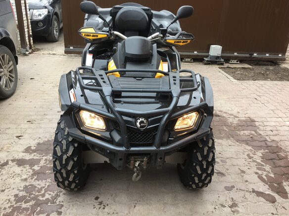 2012 BRP Can-Am Outlander MAX 650, жёлтый, 700000 рублей - вид 3