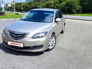 2007 Mazda 3 I (BK) Рестайлинг, серый, 380000 рублей, вид 1