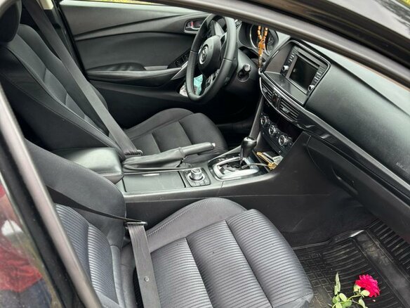 2015 Mazda 6 III (GJ), чёрный, 1200000 рублей - вид 10