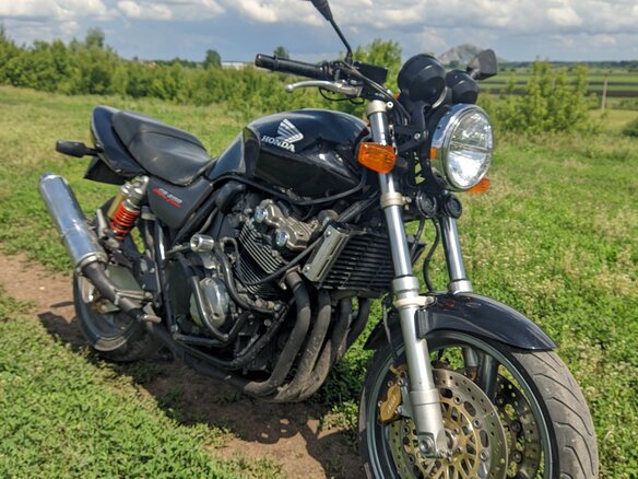 2001 Honda CB 400 Super Four, чёрный, 250000 рублей