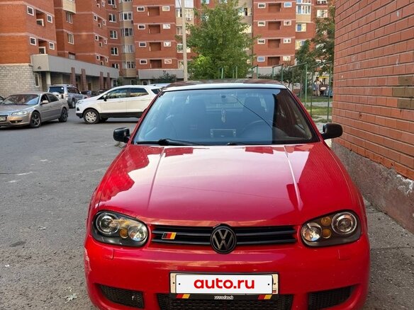 2002 Volkswagen Golf GTI IV, красный, 1250000 рублей - вид 5