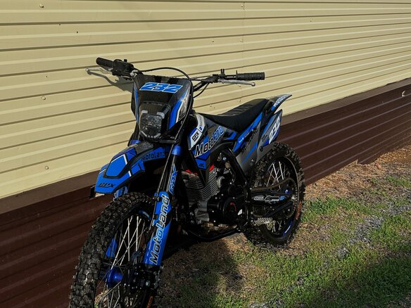 2024 Motoland XT300, синий, 170000 рублей