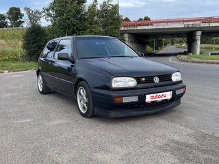 1994 Volkswagen Golf III, чёрный, 210000 рублей, вид 1
