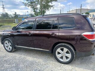 2012 Toyota Highlander II (XU40) Рестайлинг, пурпурный, 1900000 рублей, вид 4