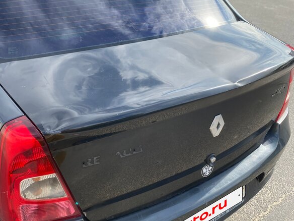 2010 Renault Logan I Рестайлинг, серый, 310000 рублей - вид 8