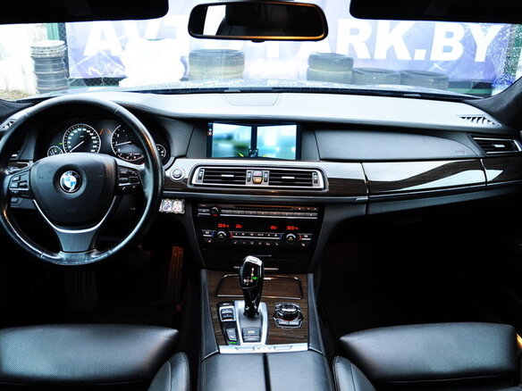 2008 BMW 7 серии Long 750Li V (F01/F02/F04), чёрный, 1672270 рублей - вид 15