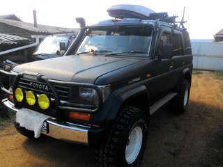 1994 Toyota Land Cruiser Prado 70 Series, чёрный, 3222777 рублей, вид 1