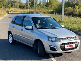 2013 Lada (ВАЗ) Kalina II, серебристый, 415000 рублей, вид 2