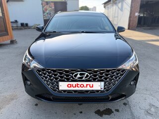 2020 Hyundai Solaris II Рестайлинг, чёрный, 1630000 рублей, вид 1
