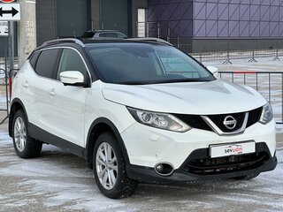 2014 Nissan Qashqai II, белый, 1597000 рублей, вид 3