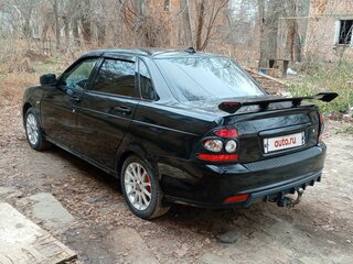 2008 Lada (ВАЗ) Priora I, чёрный, 380000 рублей, вид 3