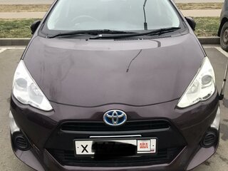 2015 Toyota Aqua I Рестайлинг, фиолетовый, 910000 рублей, вид 1