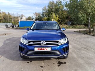 2015 Volkswagen Touareg II Рестайлинг, синий, 2300000 рублей, вид 5