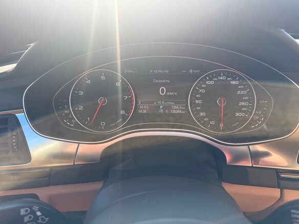 2011 Audi A6 IV (C7), синий, 2200000 рублей - вид 4