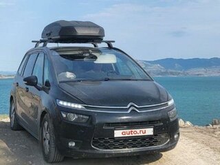 2014 Citroen C4 Picasso Grand II, чёрный, 1450000 рублей, вид 4