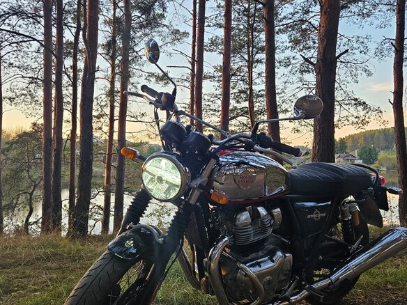 2024 Royal Enfield Interceptor 650, серебристый, 590000 рублей - вид 21