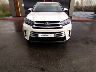 2014 Toyota Highlander III (XU50), белый, 3300000 рублей, вид 4