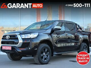 2021 Toyota Hilux VIII Рестайлинг 2, чёрный, 5285000 рублей, вид 2