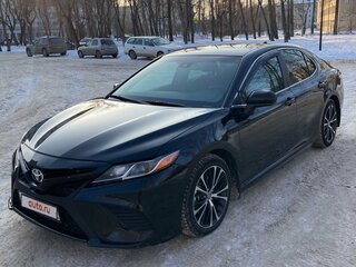 2019 Toyota Camry US Market VIII (XV70), чёрный, 2600000 рублей, вид 1
