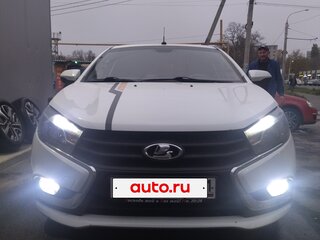 2016 Lada (ВАЗ) Vesta I, белый, 700000 рублей, вид 2