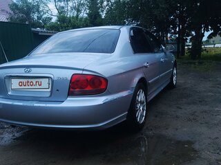 2007 Hyundai Sonata ТагАЗ IV (EF) Рестайлинг, серебристый, 815000 рублей, вид 4
