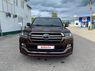 2018 Toyota Land Cruiser 200 Series Рестайлинг 2, коричневый, 7495000 рублей, вид 2