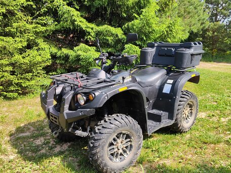 2016 Stels ATV-600YS Leopard, чёрный, 510000 рублей, вид 2