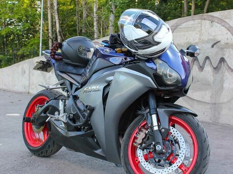 2009 Honda CBR 1000 RR/RA Fireblade, синий, 900000 рублей, вид 1