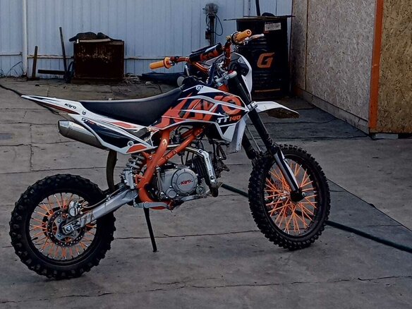2023 Kayo Basic TT140EM, белый, 75000 рублей