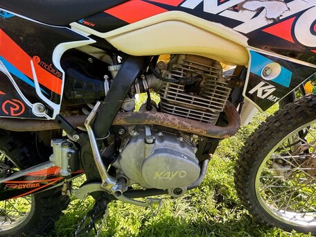 2022 Kayo K1 250 MX, оранжевый, 100000 рублей, вид 4