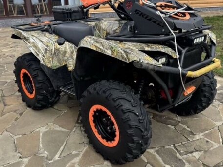 2020 Yamaha Grizzly 700, зелёный, 1250000 рублей, вид 5