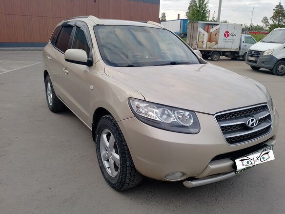 2006 Hyundai Santa Fe II, бежевый, 1030000 рублей - вид 4