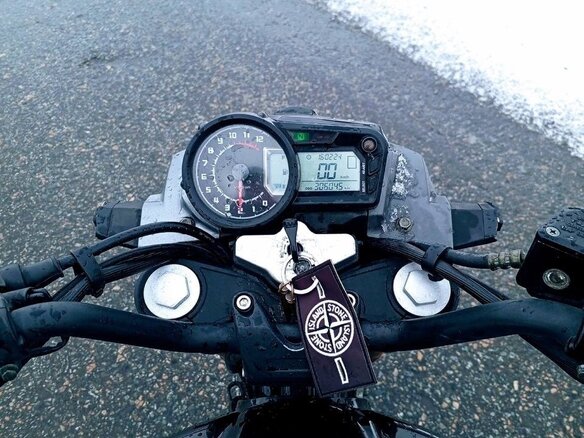 2012 Stels Flame 200, чёрный, 100000 рублей - вид 2