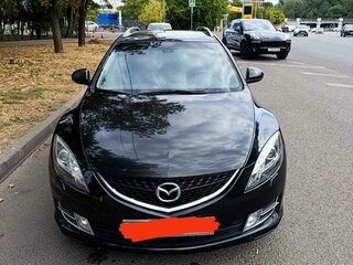 2008 Mazda 6 II (GH), чёрный, 850000 рублей, вид 1