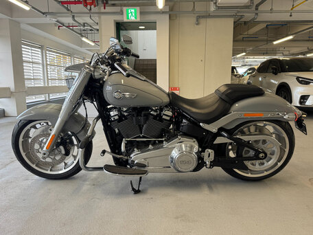 2024 Harley-Davidson Fat Boy, серебристый, 2650000 рублей, вид 2