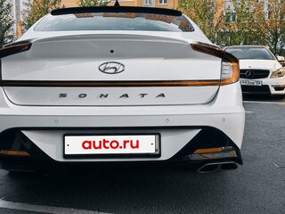 2020 Hyundai Sonata VIII (DN8), белый, 3300000 рублей, вид 5