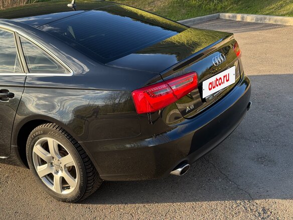 2014 Audi A6 IV (C7), чёрный, 1850000 рублей - вид 6