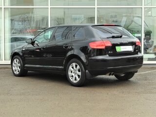 2007 Audi A3 II (8P) Рестайлинг 1, чёрный, 750000 рублей, вид 5