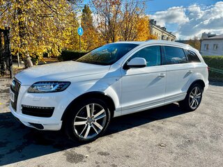 2013 Audi Q7 I (4L) Рестайлинг, белый, 3000000 рублей, вид 1