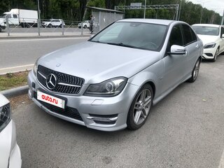 2012 Mercedes-Benz C-Класс 180 BlueEFFICIENCY III (W204) Рестайлинг, серебристый, 1450000 рублей, вид 1