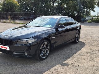 2016 BMW 5 серии 520d VI (F10/F11/F07) Рестайлинг, чёрный, 1950000 рублей, вид 1