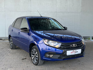 2025 Lada (ВАЗ) Granta I Рестайлинг, синий, 965000 рублей, вид 4