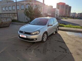 2012 Volkswagen Golf VI, серебристый, 600000 рублей, вид 1