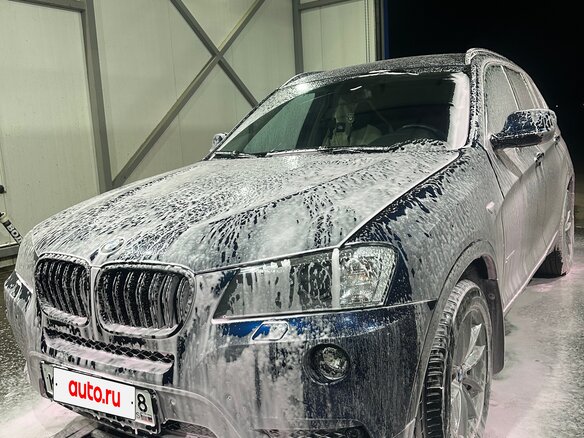 2013 BMW X3 20i xDrive II (F25), синий - вид 7