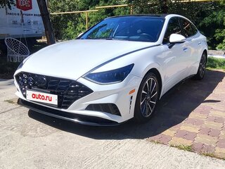 2019 Hyundai Sonata VIII (DN8), белый, 2200000 рублей, вид 2