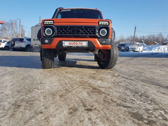 2018 Lada (ВАЗ) 2121 (4x4) I Рестайлинг, оранжевый - вид 2
